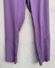 Lululemon Wunder Under Crop High-Rise Roll Down Scallop Luxtreme Vintage Plum 10 — photo 5
