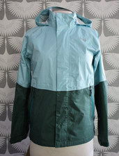 REI Co-op Rainwall Rain Jacket Kids L 14-16 Green Colorblock
