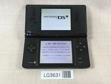 LG3631 Plz Read Item Condi Nintendo DSi DS Black Console Japan