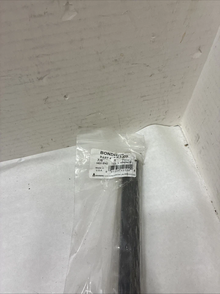 Bondhus 12120 Sae L-Shape Hex Key Hex Key, 7/8" Tip Size - Image 2 of 2