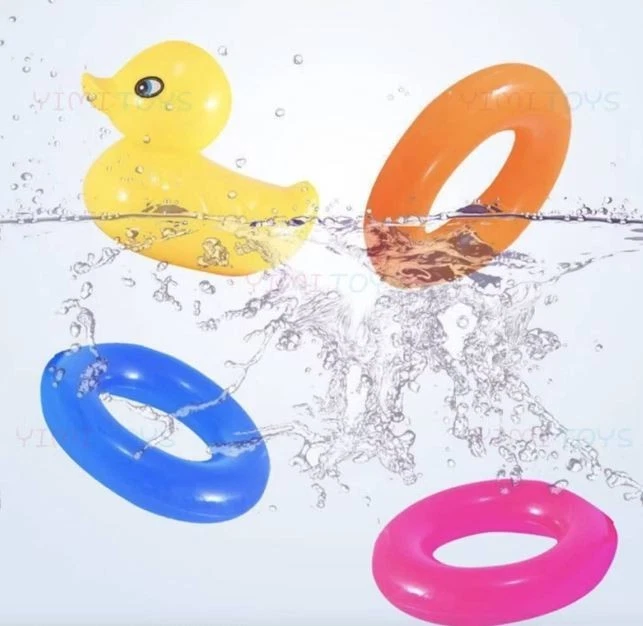 Rainbow Tower Duck Ring NEW Rock-a-Stack Baby Toddler Stacking Toy Multicolor - Image 4 of 4