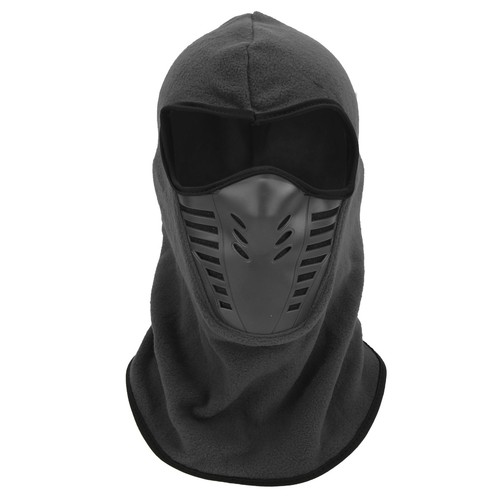 Hot Full Face Cover With Breathable Mesh Silicone Panel Winter Fleece Neck DS - Picture 9 of 24