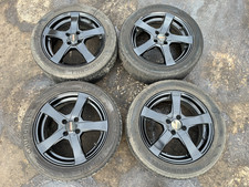 VAUXHALL CORSA D 07-14 SET OF ALLOY WHEELS & TYRES 16 INCH 6JX16H2 195/55/16 MP4