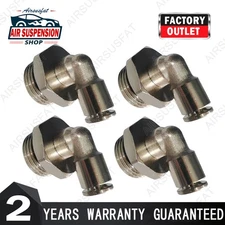 4x Air Connect Fittings For Dodge Ram 1500 2500 3500 Universal Suspension Spring
