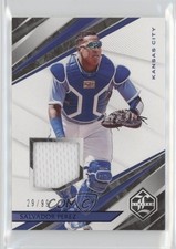 2022 Panini Chronicles Limited Swatches Blue 29/99 Salvador Perez #LS-SP 1q0o