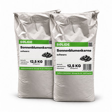 Sonnenblumenkerne schwarz 25kg, aus aktueller regionaler deutscher Ernte
