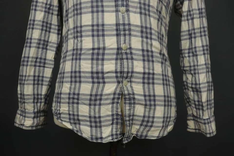J.Crew Multi Plaid Cotton Collared Chest Pocket Long Sleeve Button-Up Shirt Sz S - Image 3 of 4