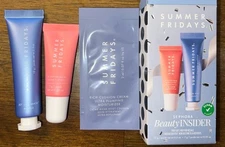 Sephora Beauty Insider Set SUMMER FRIDAY Jet Lag Mask & Lip Butter Balm New NIB