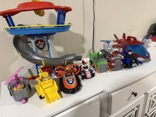 Paw Patrol Vehicles And Figures, Tower And air Patroller