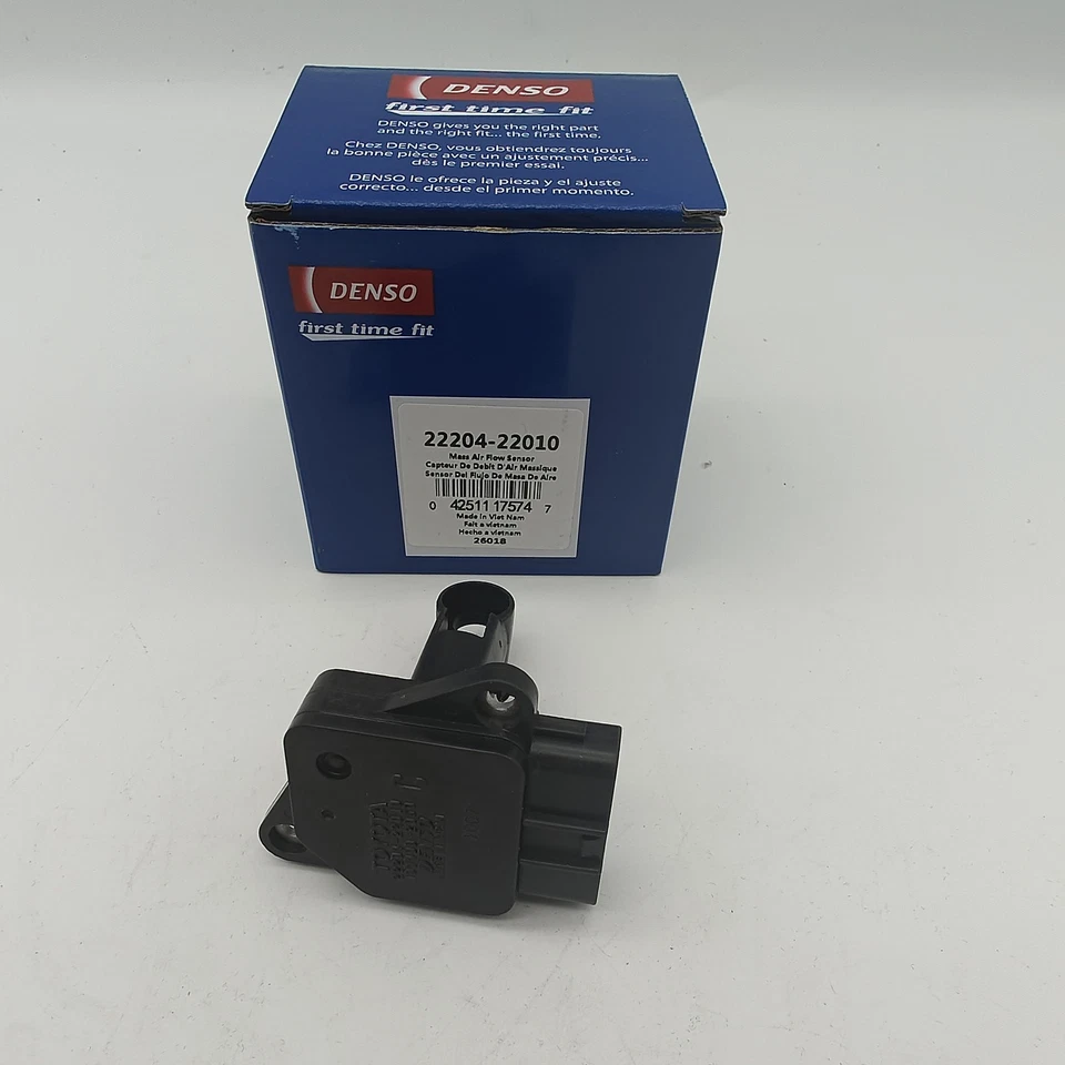 New DENSO Mass Air Flow Meter MAF Sensor 22204-22010 For Toyota Lexus Scion - Image 2 of 4