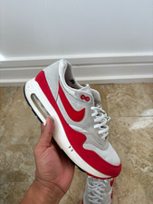Nike Air Max 1 '86 OG Low Big Bubble White/University Red - DQ3989-100