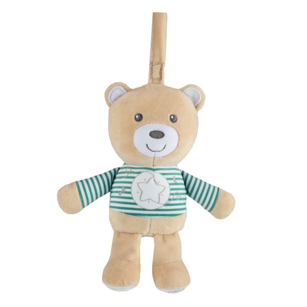 Chicco Schlaflied BäRchen Kuscheltier Babyspielzeug Musik Einschlafhilfe-image