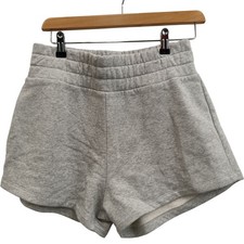 Fiorucci Sport Shorts M Men's Grey Organic Cotton Logo Print BNWT