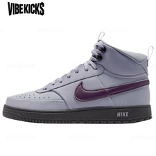 Nike Court Vision Breathable Mid-top Skateboard IQ7345-001 Men New