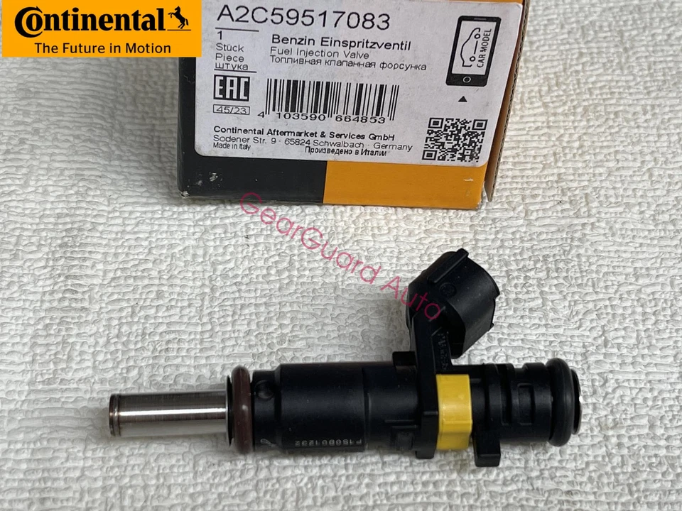 Continental VDO Fuel Injector V752817680 for MINI & PSA Citroën Peugeot EP6 1.6T Foto 3 de 4