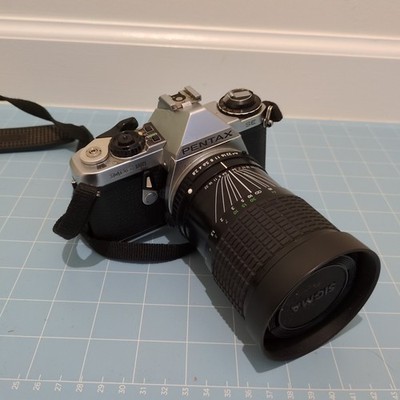 Pentax ME Super SE 35mm SLR Film Camera with Sigma 35-70MM f/2.8-4 Lens