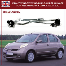 For Nissan Micra K12 Front Windscreen Wiper Motor Linkage 2003 -2010 28840-AX60A