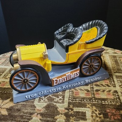Vintage Early Times Whisky Bourbon Bottle Car Advertising Display Bottle Holder