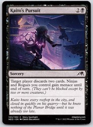 Kaito's Pursuit 103/302 Common - Kamigawa: Neon Dynasty
