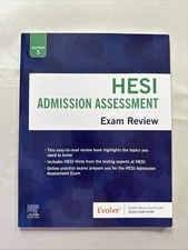 Admission Assessment Exam Review, by HESI,  With Sealed Access Code
