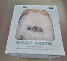 DREAME MART GIGGLE MONSTER Fragrance Plush Hanging Ornament "TAKE ME HOME" Blue
