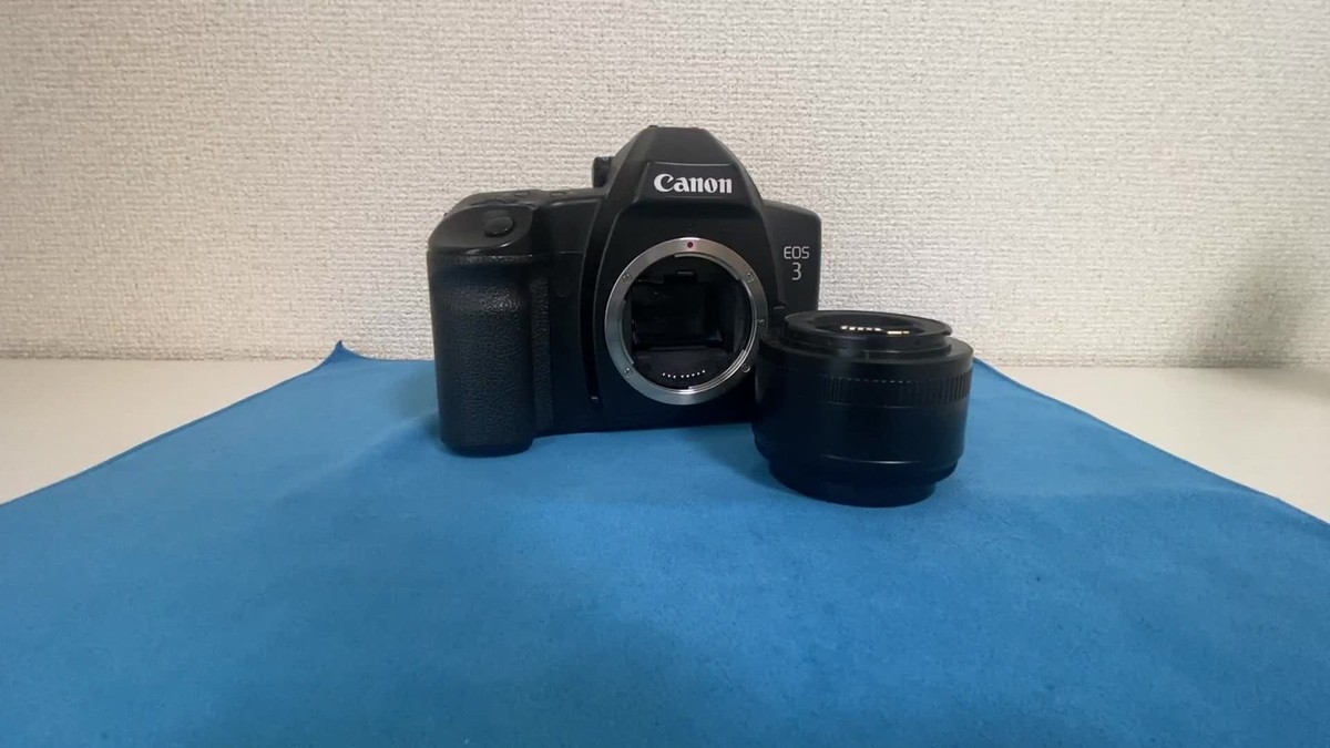 N MINT w/ Strap ] Canon EOS3 EOS 3 Film Camera EF 50mm f1.8