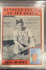 1972 Topps - Boyhood Photos of the Stars Tom Seaver #347