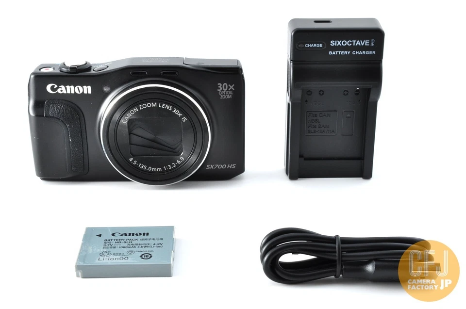 [Tested Near MINT] Canon PowerShot SX700 HS Digital Camera 30x 16.1MP Japan #846 - Image 3 of 4