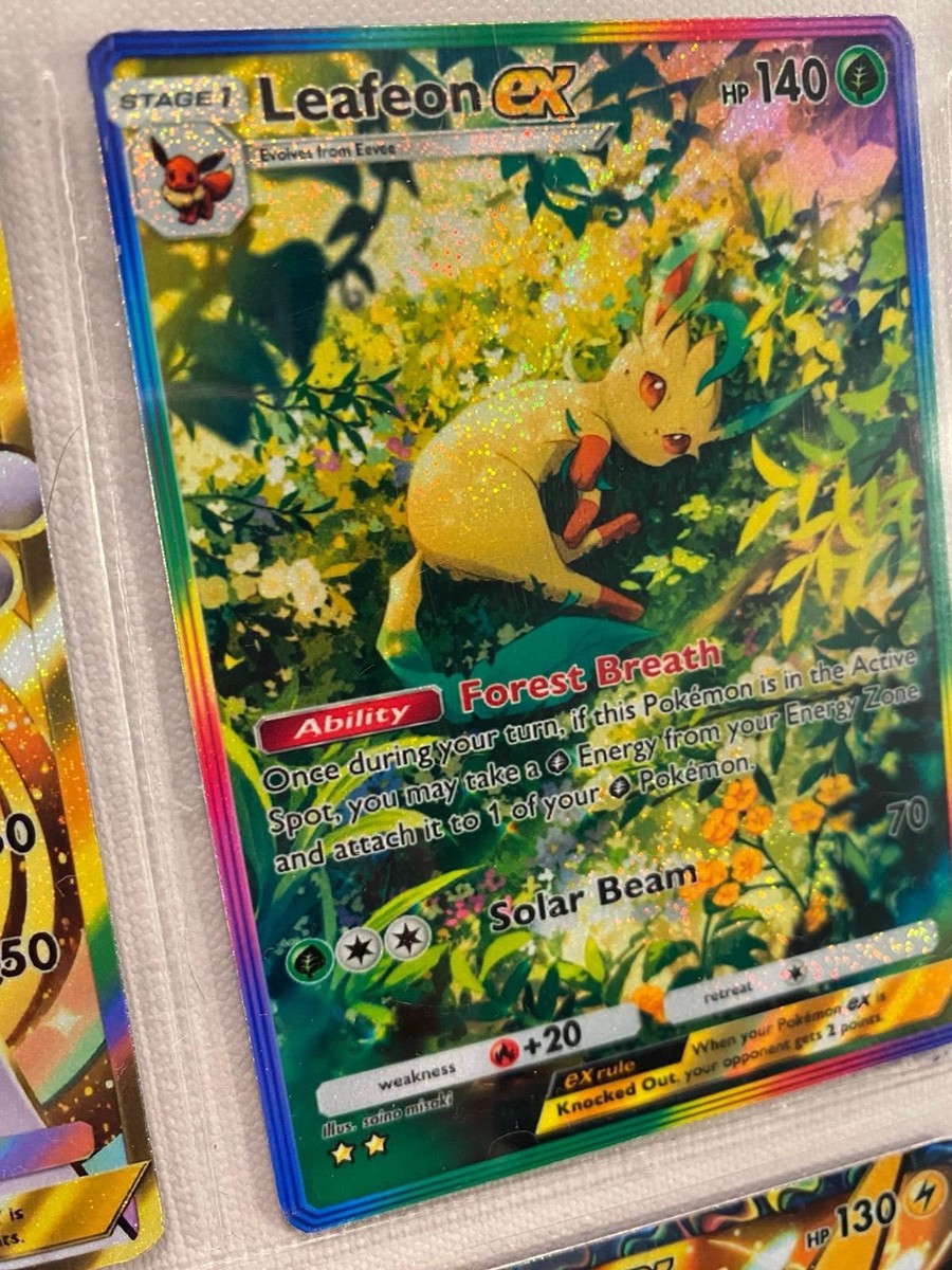 Leafeon ex Card Pokemon TCG Pocket - Printed Sharp! | Triumphant