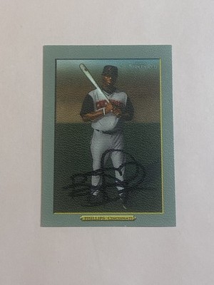 Brandon Phillips 2008 Topps Turkey Red IP Auto Autograph 