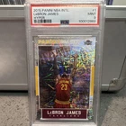 Panini 2015-16 NBA Hyper #1 LeBron James PSA 9 Cavaliers Basketball Card