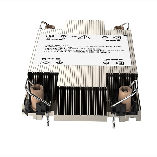 CPU COOLER Heat Sink FAN LGA4677 1U 200W For GIGABYTE Supermicro X13SEI-F INTEL - Afbeelding 4 van 4