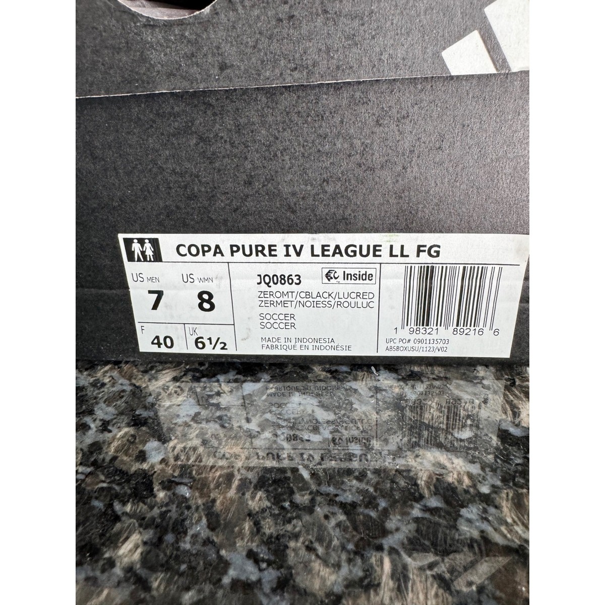 Adidas Copa Pure 2 Elite FG Laceless Soccer Cleats White Red