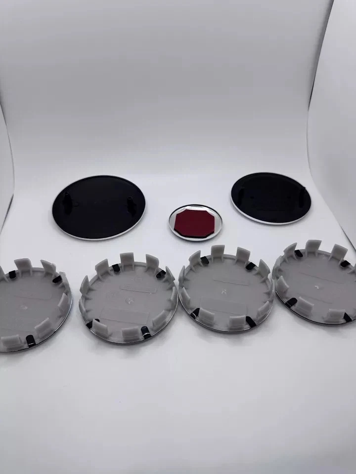 Juego de 7 insignias de tapas centrales emblema 50 aniversario para BMW 82 mm 74 mm 68 mm 45 mm Foto 3 de 3