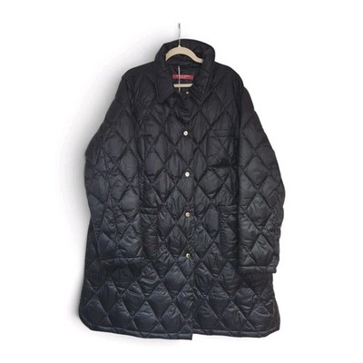 Marina Rinaldi Sport Black Quilted Puffer Pacos Coat Plus Size 22W $635
