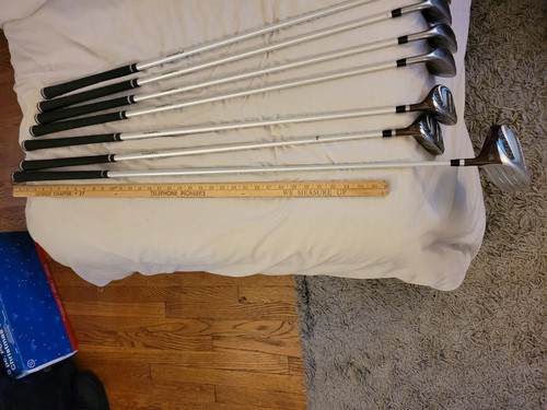 🔥🔥🔥 MAXFLI REVOLUTION GOLF CLUBS 1 HL Driver & 4i & 5i Hybrids --- 6-9 Irons - Picture 10 of 19