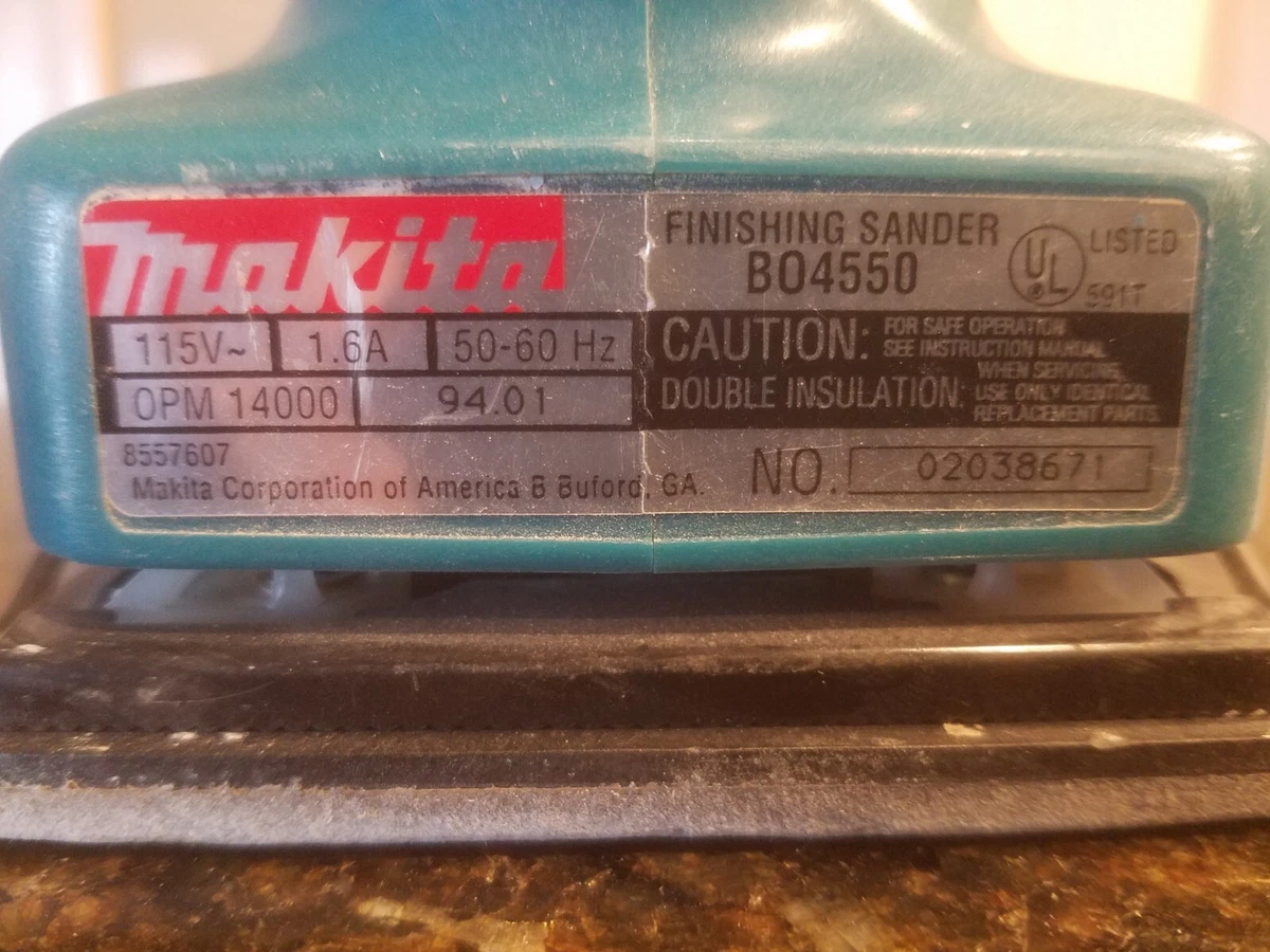 Makita BO4550 Corded Finishing Sander Property Room, 49 OFF