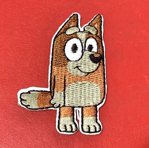 BLUEY CHARACTER IRON ON PATCHES, BANDIT, STRIPE, JUDO, BINGO. SIX VARIATIONS. - Picture 4 of 13