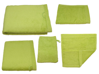 Cawö Lifestyle Uni Frottee Handtücher grün Duschtuch Handtuch Seiftuch  7007 412
