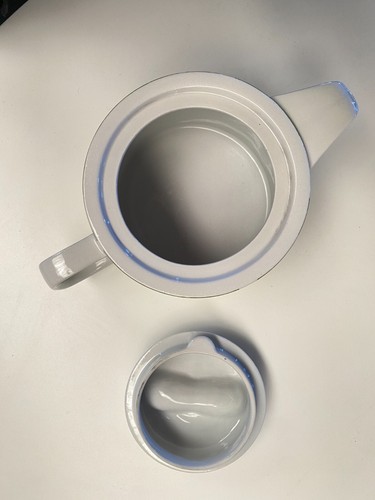 VINTAGE SET 10 pers SERVIZIO THE CERAMICA DESIGN Franco Pozzi COMPACT LINE '70 - Imagen 12 de 23