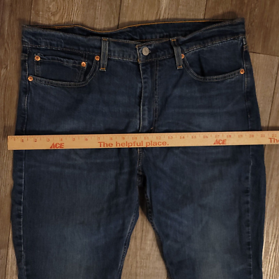 Jeans Levi's 511 Slim Fit Homme - Taille W36/L30 - Bleu Dégradé/décoloré - Occasion Très Bon État