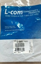 L-Com TRD895BLK-1 Cable Assy Category 6 RJ45 to RJ45 Patch Cord 1ft NEW