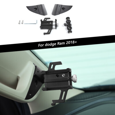 Car Phone Holder For Dodge Ram 1500 18+ A-pillar Cell Phone Holder Mount Bracket
