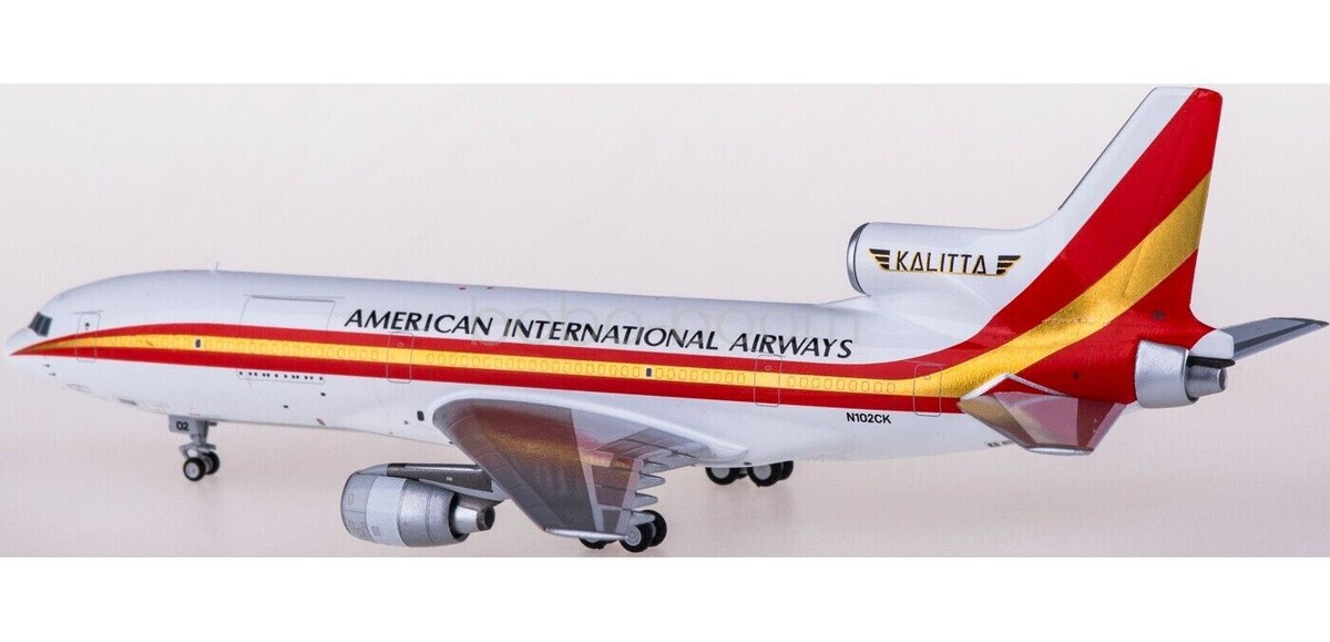For 1:400 NG NG32007 Kalitta Air Lockheed L-1011-200F N102CK