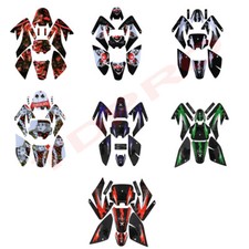 Sticker Graphics Decal Kit For Honda Crf70 Xr70 Pit Bike Taotao Thumpstar 125 14