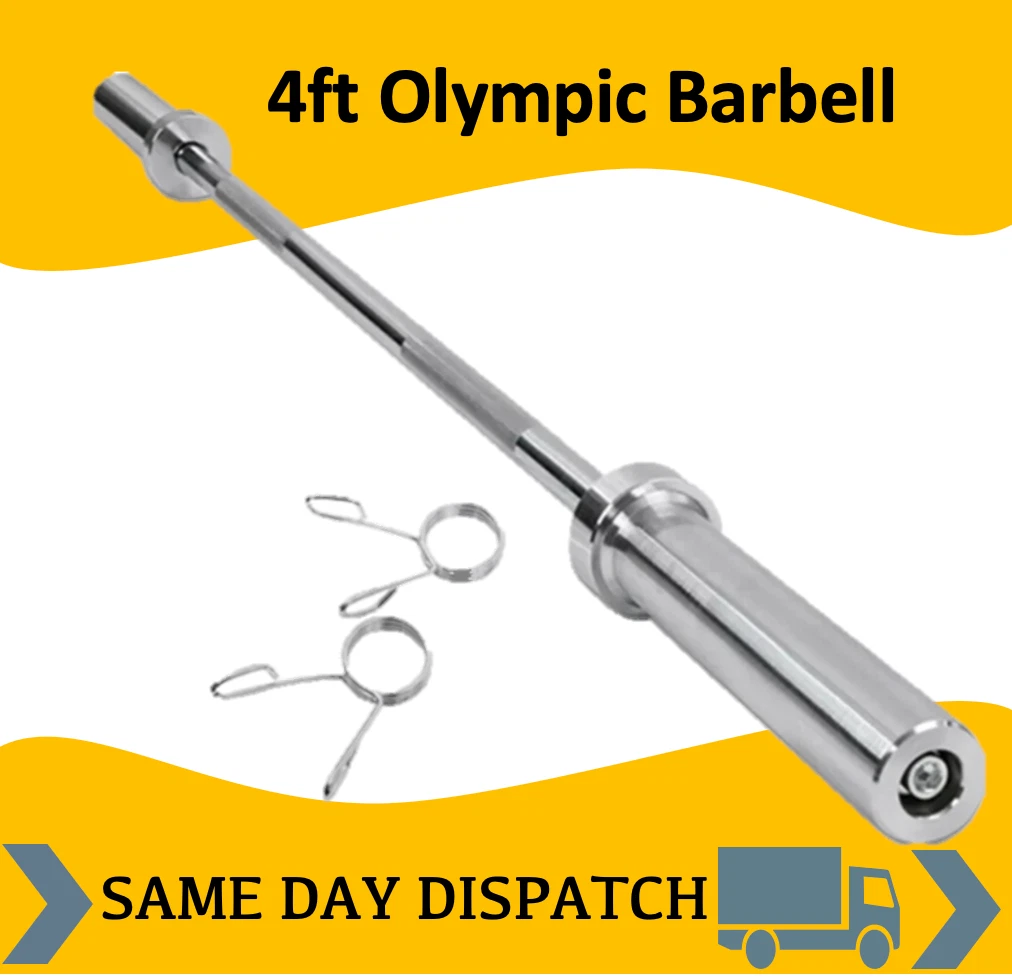 4ft straight online barbell