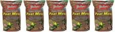 Hoffman  15503 Canadian Sphagnum Peat Moss - 10 Quart bag, Pack of 5