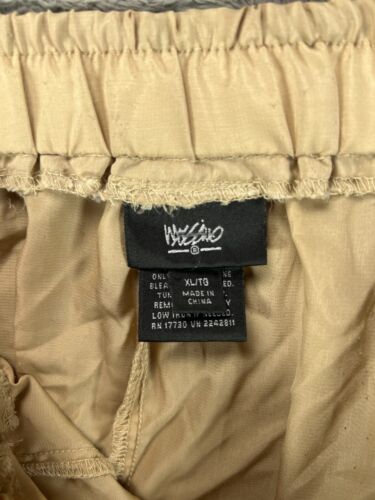 MOSSIMO Womens XL Silky Pants Tan Pull On Drawstring Lightweight Tapered 38X31 - Picture 4 of 10