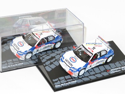1/43 Peugeot 306 Maxi Esso Ultron Tour De Corse Rallye de France 1998 F.Delecour