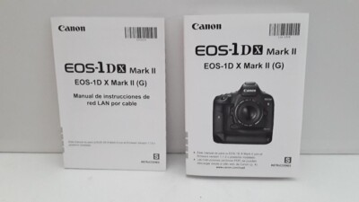 Canon EOS-1DX Mark II Manual in SPANISH